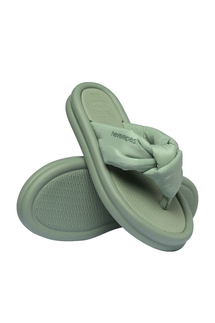 Havaianas, Over Puffed up Slippers, Smoke Green